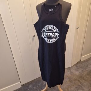Superdry Black Sleeveless Dress